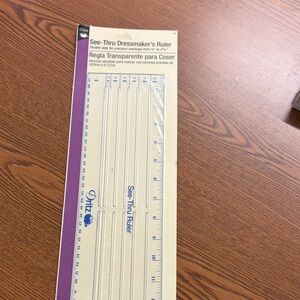 Dritz See-Thru Dressmaker's Ruler